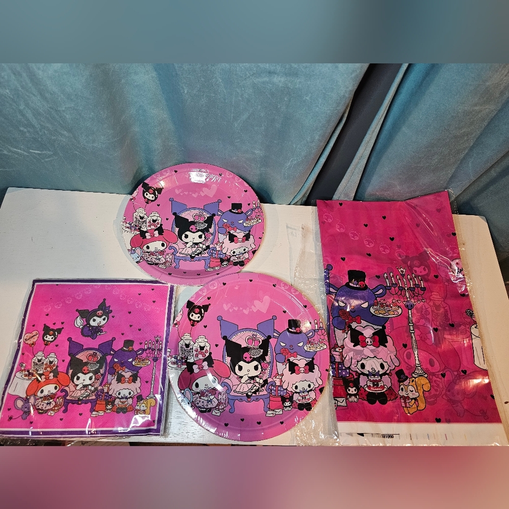 Kuromi Birthday Party Set